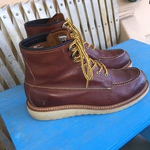 frye moc toe boots